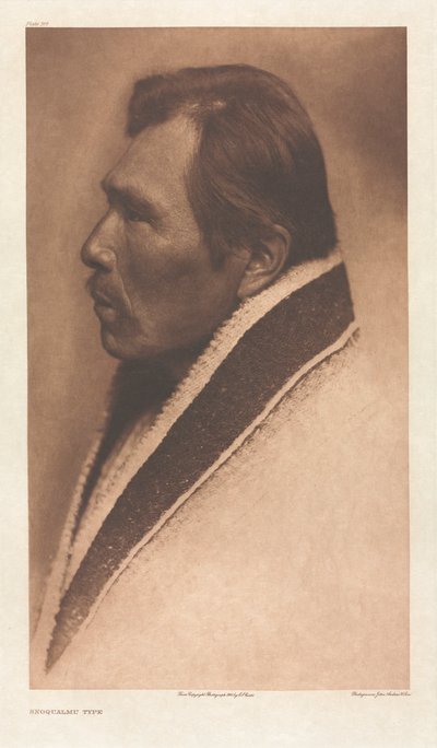 Portfolio IX, Plade 319: Snoqualmu Type af Edward S. Curtis