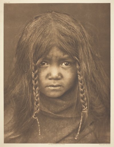 Quilcene dreng af Edward S. Curtis