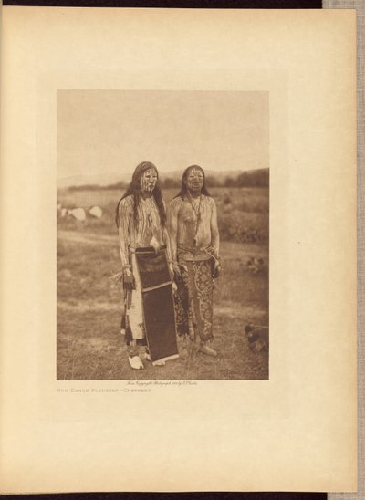 Solens dansere - Cheyenne af Edward S. Curtis