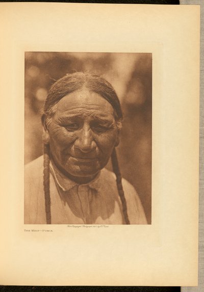 The Whip - Ponca af Edward S. Curtis