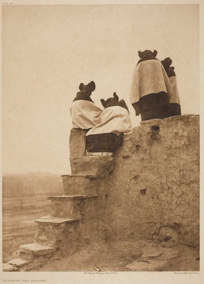 Ser på danserne af Edward S. Curtis