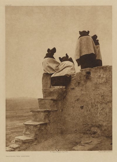 Ser på danserne af Edward S. Curtis