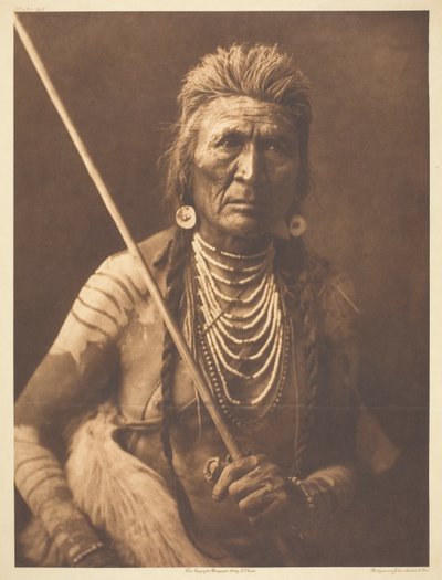Ulv - Apsaroke af Edward S. Curtis