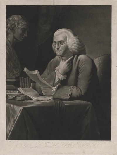 Benjamin Franklin af Edward Savage