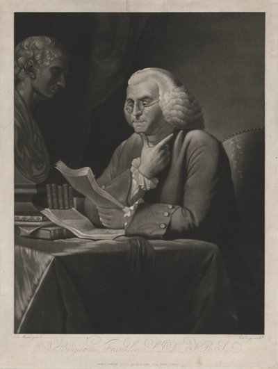 Benjamin Franklin, 1793. af Edward Savage