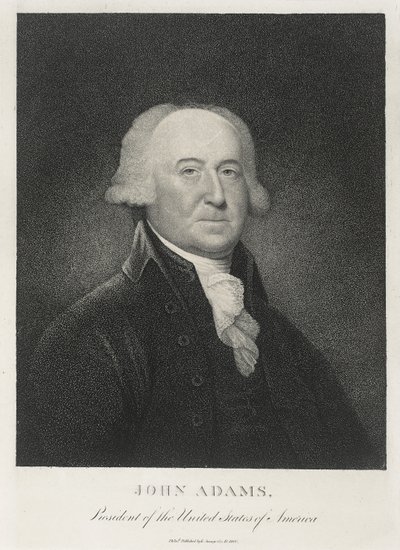 John Adams, anden præsident for USA af Edward Savage