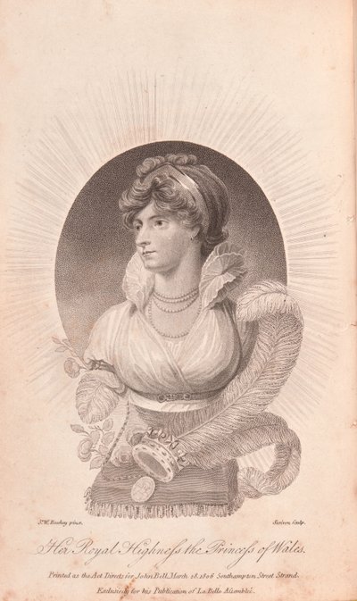 Hendes Kongelige Højhed Prinsessen af Wales af Edward Scriven