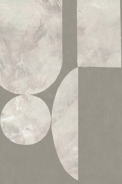 Afdæmpet geometrisk abstrakt af Edward Selkirk
