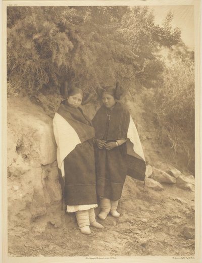 På Trystingpladsen, 1921. af Edward Sheriff Curtis