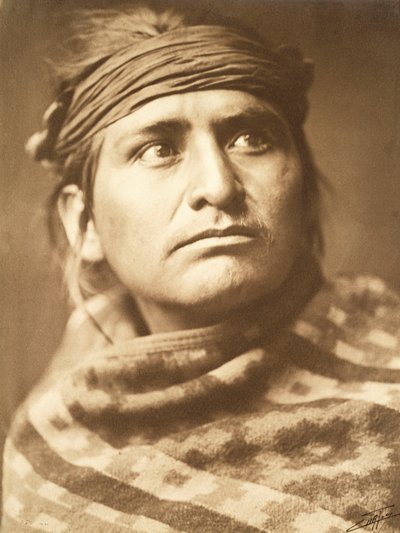 Chef for ørkenen, Navaho af Edward Sheriff Curtis