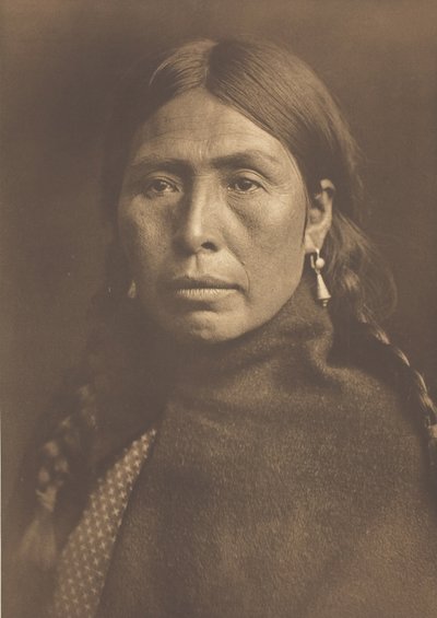 Lummi Type, 1899. af Edward Sheriff Curtis