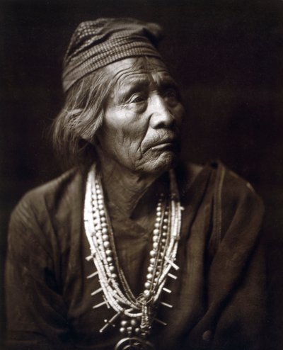 Nesjaja Hatli, indisk, Navaho, ca. 1904, foto af Edward S. Curtis af Edward Sheriff Curtis