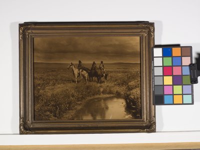De tre høvdinge, Piegan af Edward Sheriff Curtis