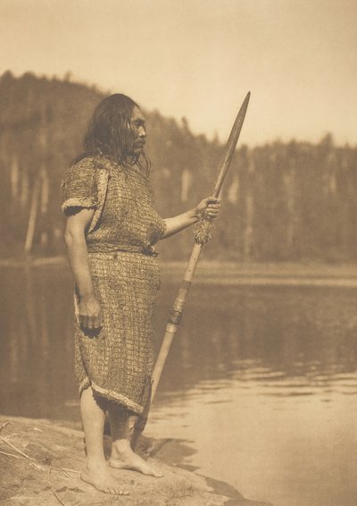 Hvalfangeren - Clayoquot, 1915. af Edward Sheriff Curtis