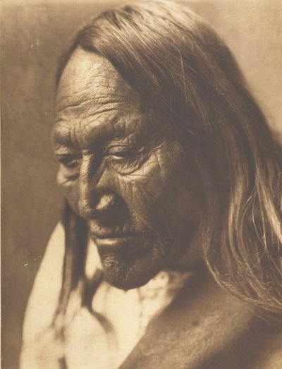 To strejke, 1907. af Edward Sheriff Curtis