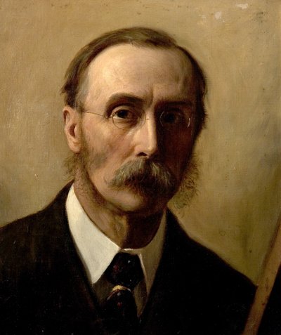 Selvportræt af Edward Tayler