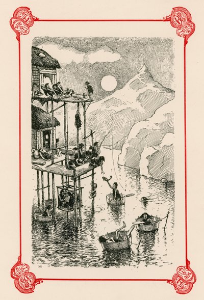 Lake Mansions, S.W. af Edward Tennyson Reed