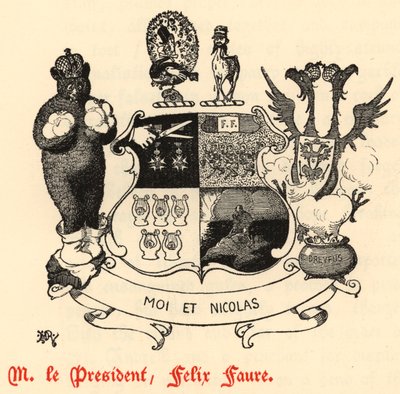 M Le President, Felix Faure (gravering) af Edward Tennyson Reed