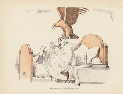 Haler med et twist: The Eagle (farve litho) af Edward Tennyson Reed