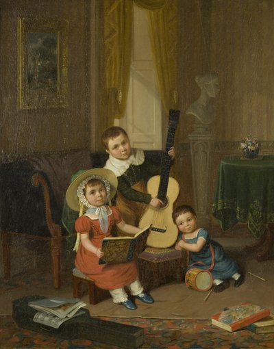 Den unge trio af Edward Villiers Rippingille