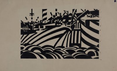 Dock-musik af Edward Wadsworth