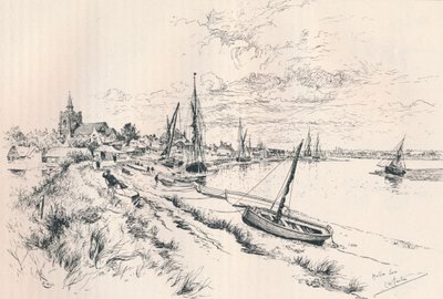 Maldon, Essex, c1879-1898, 1898 af Edward William Charlton