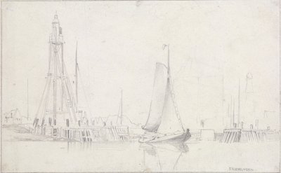 Enkhuysen af Edward William Cooke