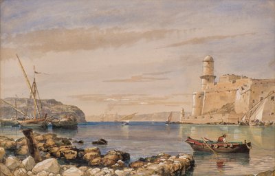 Fæstning og Havn af Edward William Cooke