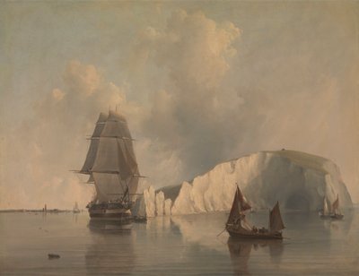Off the Needles, Isle of Wight af Edward William Cooke