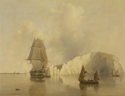 Off the Needles, Isle of Wight af Edward William Cooke