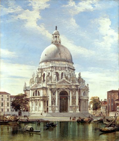 Santa Maria della Salute, Venedig af Edward William Cooke