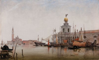 Dogana di Mare med San Giorgio Maggiore Beyond, 1863 af Edward William Cooke