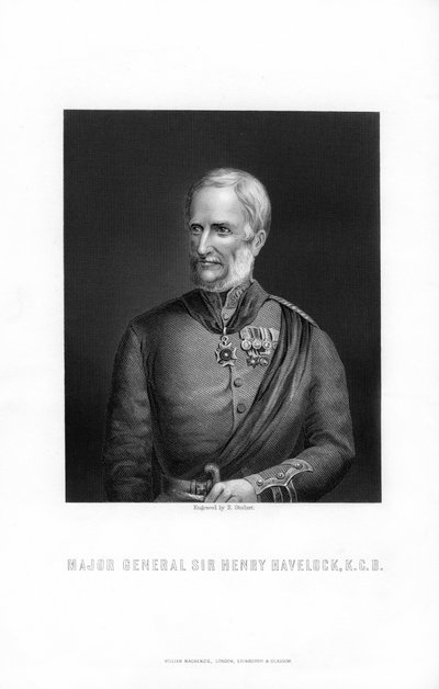 Generalmajor Sir Henry Havelock, britisk general, 1893. af Edward William Stodart