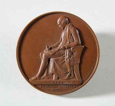 Medaljon til Francis Chantrey af Edward William Wyon