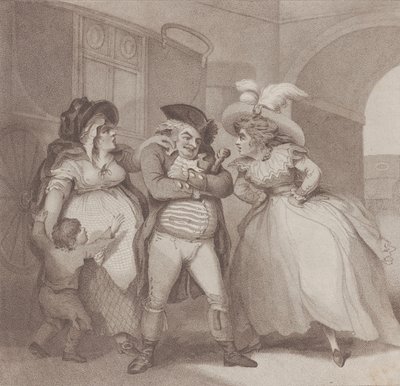 Polygami, [1. august 1787], genudgivet 1. juli 1802. af Edward Williams