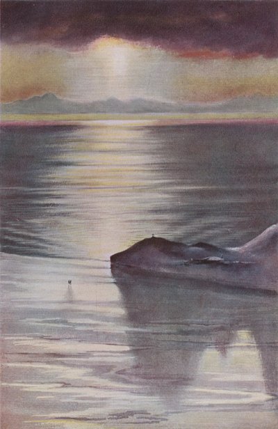 Hut Point fra Observation Hill, 1911, 1913. af Charles Edward Wilson