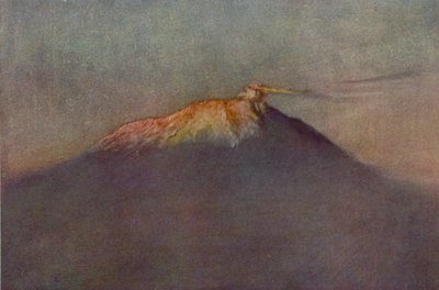 Mount Erebus, 1911, 1913 af Charles Edward Wilson