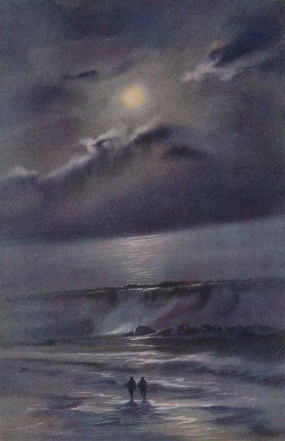 Rampen og Erebus skråninger, 1911, 1913 af Charles Edward Wilson