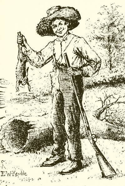 Huckleberry Finn af Edward Windsor Kemble