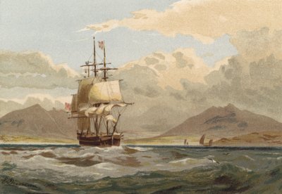 På vej hjem, ud for Isle of Arran af Edward after Duncan