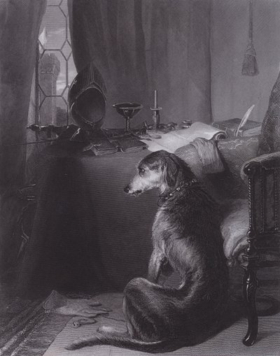 High Life (gravering) af Edwin (after) Landseer