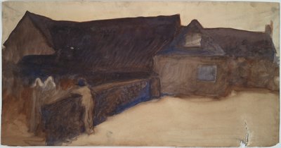 En Bondegård af Edwin Austin Abbey