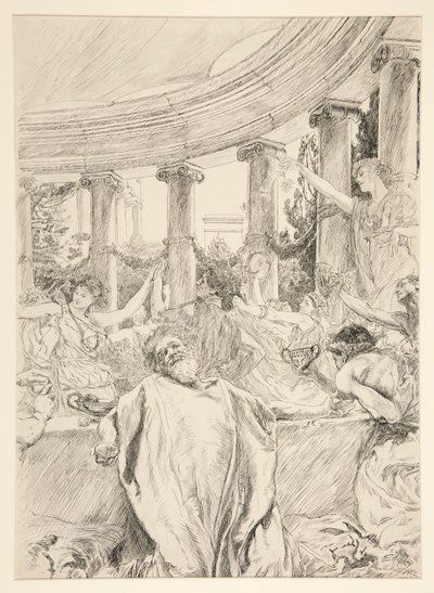 Apemantus: af Edwin Austin Abbey