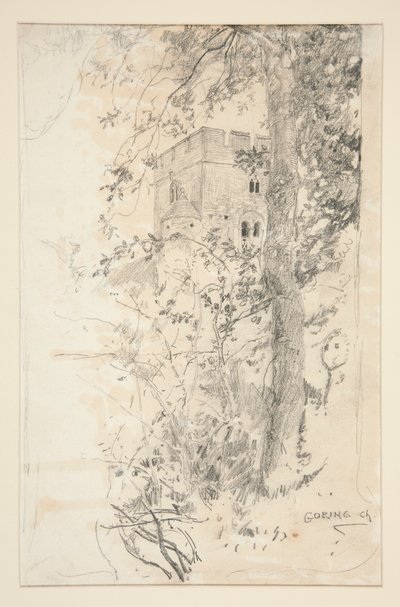 Arkitektonisk undersøgelse: af Edwin Austin Abbey