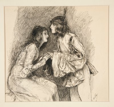 Bassanio: af Edwin Austin Abbey