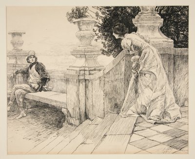 Beatrice: af Edwin Austin Abbey