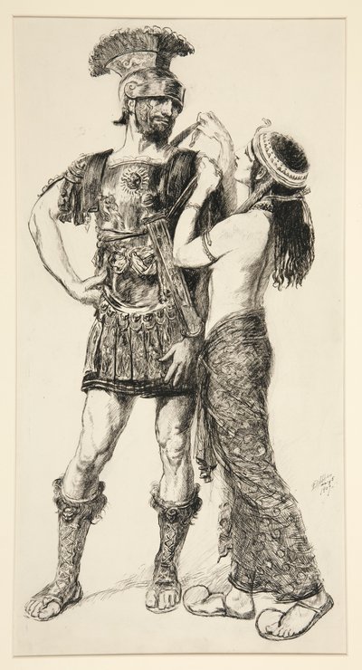 Cleopatra: af Edwin Austin Abbey