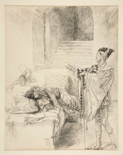 Klovn: af Edwin Austin Abbey
