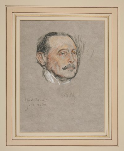 Kroning af Edward VII Portræt: George Canning Harris, Baron af Edwin Austin Abbey