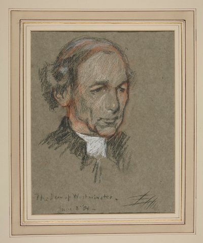 Kroning af Edward VII Portræt: Joseph Armitage Robinson, Canon af Edwin Austin Abbey